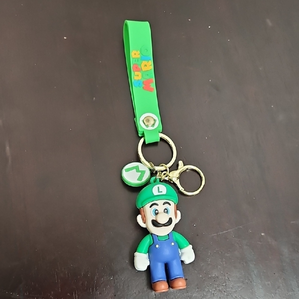 Super Mario Luigi Keychain